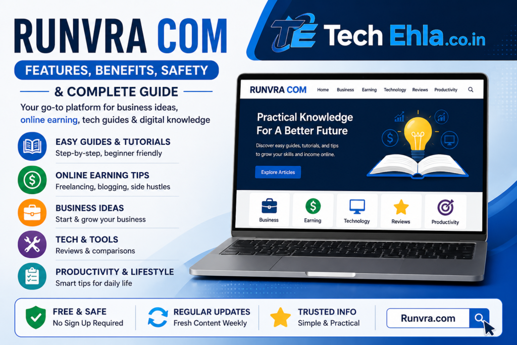Runvra Com Review: Features, Benefits, Safety & Complete Guide